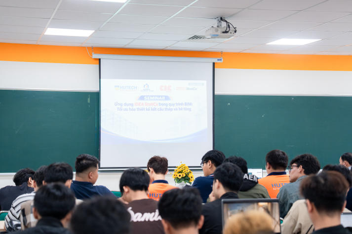 Giải bài toán thiết kế kết cấu bằng công nghệ hiện đại: Sinh viên Kiến trúc - Xây dựng khám phá phần mềm IDEA StatiCa 11