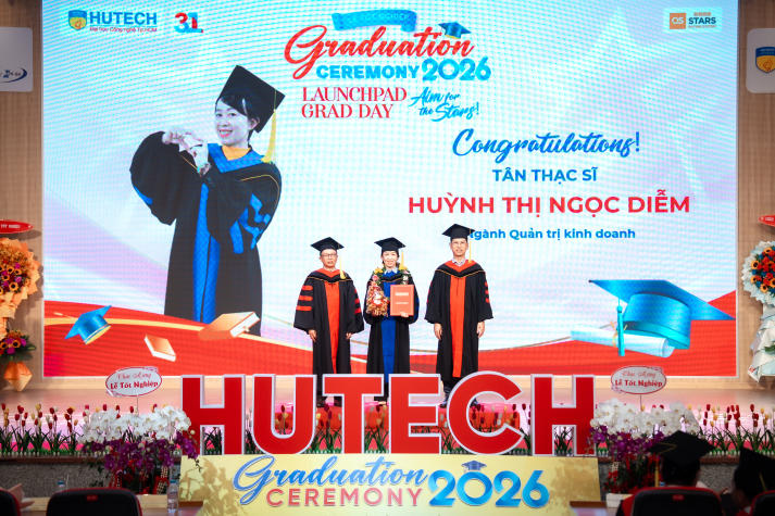 Lễ trao bằng tốt nghiệp HUTECH: Dấu son cho hành trình bền bỉ chinh phục tri thức 26
