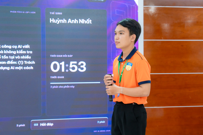 VJIT AI Arena 2026 thử thách bản lĩnh làm chủ trí tuệ nhân tạo của sinh viên 68