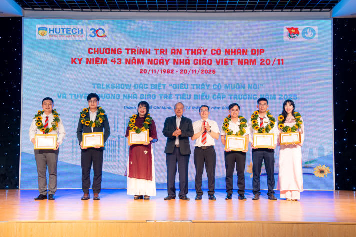 Cất lời tri ân: HUTECH và câu chuyện 20/11 qua “Điều thầy cô muốn nói” 208
