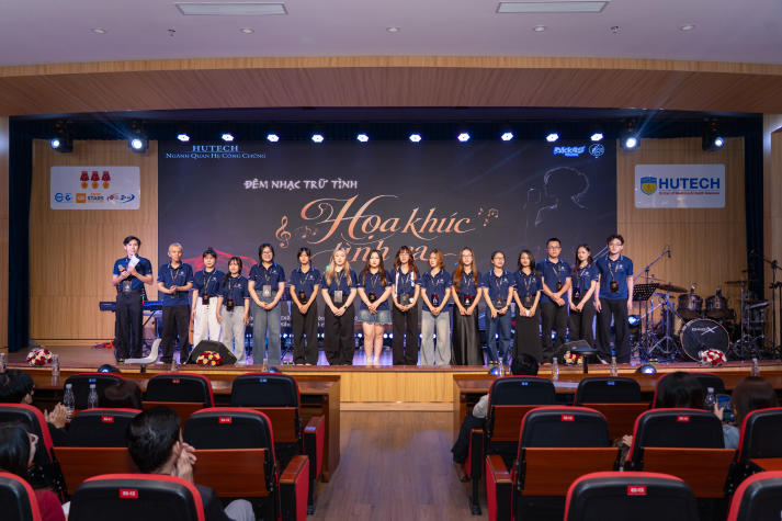 PR-er HUTECH kiến tạo hành trình cảm xúc với “Họa khúc tình ca” 108
