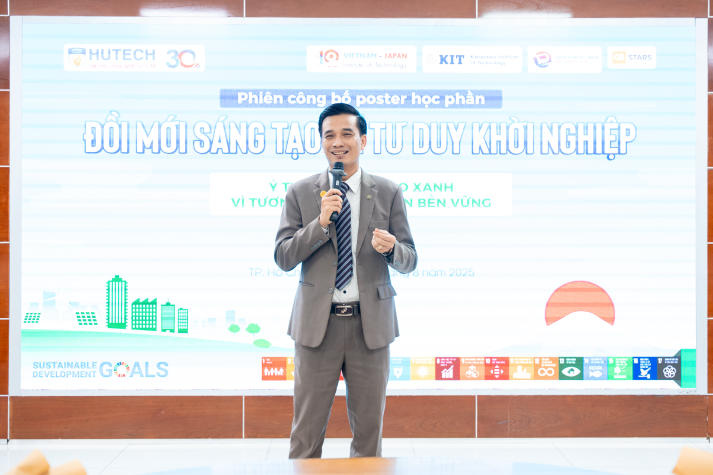 [Video] Sinh viên HUTECH đề xuất nhiều giải pháp xanh cho tương lai phát triển bền vững 250