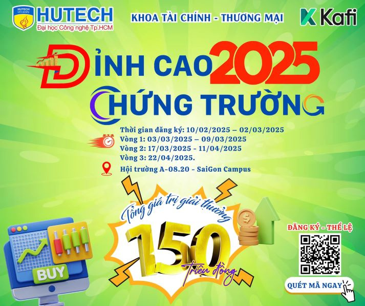 Cuộc thi “Đỉnh cao chứng trường 2025”: Cơ hội hấp dẫn cho sinh viên yêu thích chiến lược đầu tư 12