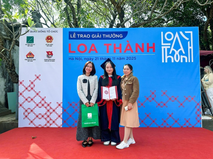 Sinh viên ngành Thiết kế nội thất đạt giải Khuyến khích Loa Thành 2025 với đồ án tái hiện dấu ấn Chiến dịch Điện Biên Phủ 4