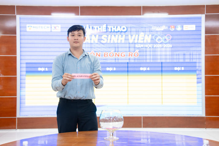 Giải thể thao chào đón tân sinh viên hoàn tất bốc thăm, sẵn sàng hướng đến Lễ khai mạc vào ngày 23/10 73