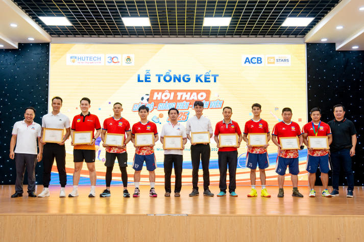 [Video] [Hội thao CB-GV-NV HUTECH 2025]: Khép lại mùa giải với những chiến thắng rực rỡ và tinh thần gắn kết 346