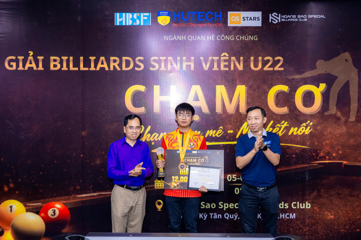 [Video] Giải billiards toàn thành - sân thực hành nghề nghiệp của PR-ers HUTECH 174