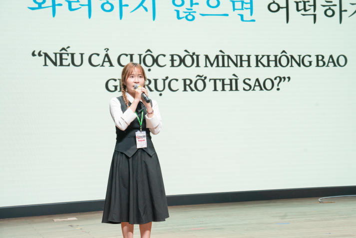 Sinh viên Khoa Hàn Quốc học giành giải Nhất tại Bán kết cuộc thi Nói tiếng Hàn toàn quốc - Cúp Đại sứ Hàn Quốc năm 2026 19