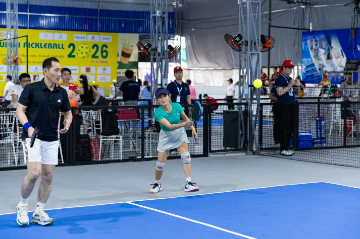 Giải Pickleball giao lưu HUTECH 2026: 189 trận cầu bùng nổ, thắt chặt kết nối cựu sinh viên và doanh nghiệp 77