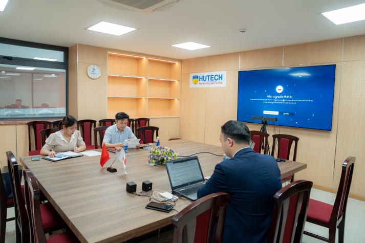 Viện Công nghệ Việt  - Nhật HUTECH làm việc với Công ty Matsuya Foods và Học viện Ngôn ngữ Meros 17