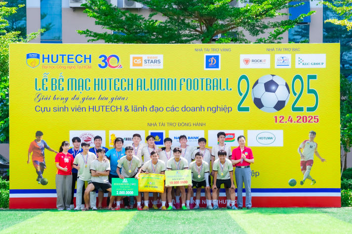 [Video] An Phú Khang FC đăng quang HUTECH Alumni Football 2025, khép lại mùa giải thành công rực rỡ 62