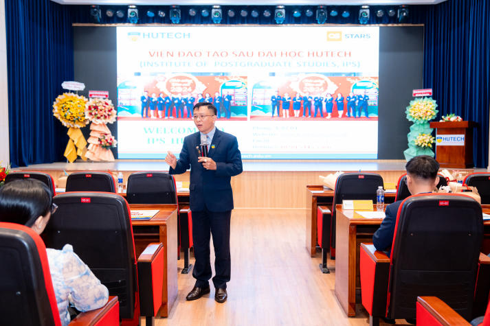 HUTECH long trọng tổ chức Lễ khai giảng chương trình đào tạo Tiến sĩ và Thạc sĩ khóa 2025 - đợt 1: Khởi đầu hành trình chinh phục tri thức 75