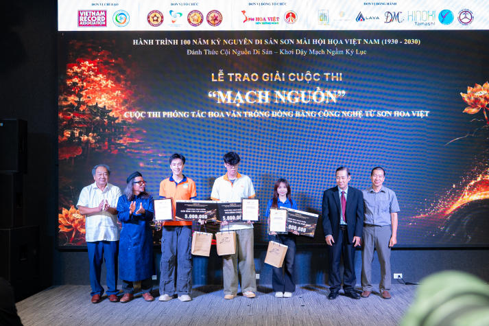 Khoa Kiến trúc - Mỹ thuật chung tay đưa di sản vào thời đại số, lan tỏa hành trình 100 năm sơn mài Việt Nam 96