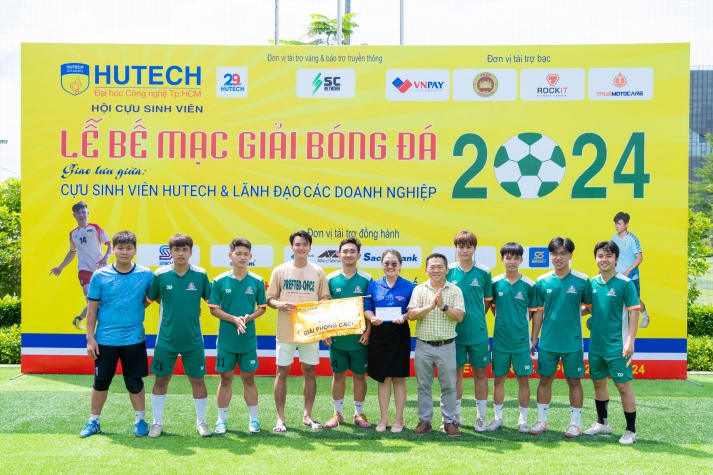 Lộ diện đội Vô địch “Giải bóng đá giao lưu Cựu Sinh viên HUTECH và Lãnh đạo các Doanh nghiệp” năm 2024 276