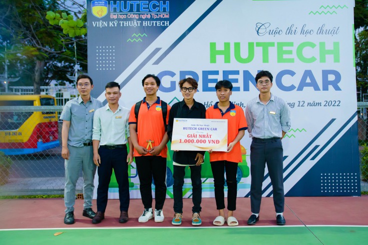 Sinh viên Viện Kỹ thuật tỏa sáng tại cuộc thi HUTECH Green Car Contest 84