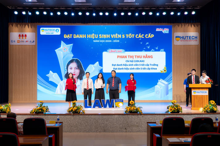 Vinh danh nỗ lực sinh viên Khoa Luật HUTECH, khởi động phong trào năm học mới  2025-2026 46
