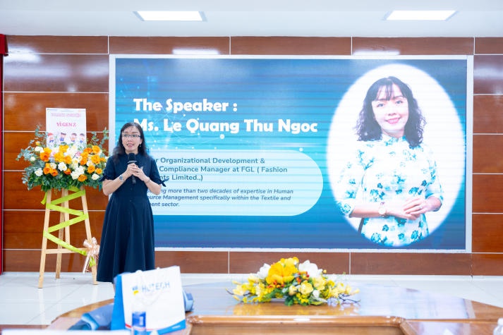 Sinh viên Khoa Quản trị kinh doanh HUTECH mở rộng hiểu biết về công việc và cuộc sống cùng chuyên gia 95