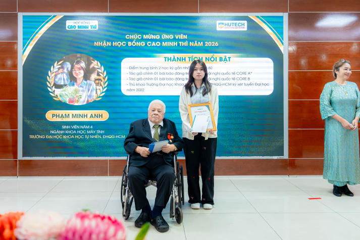 HUTECH trao Học bổng Cao Minh Thì 2026, tiếp sức đam mê nghiên cứu khoa học cho người học trẻ 42