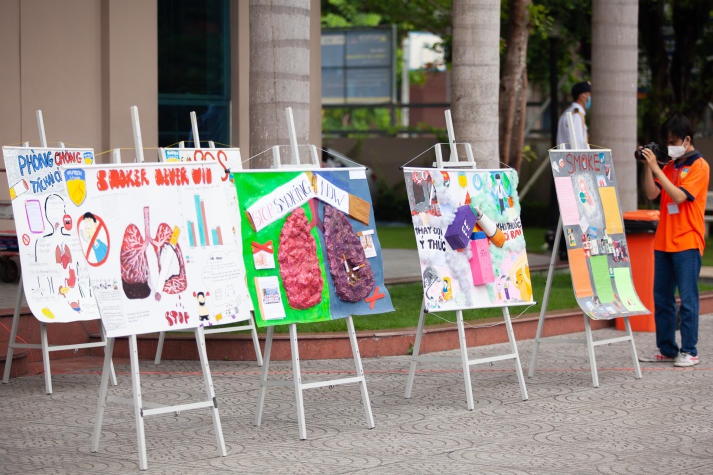 Sinh viên HUTECH đăng ký và tham gia chuỗi sự kiện hưởng ứng Ngày thế giới không hút thuốc lá 31/5 68