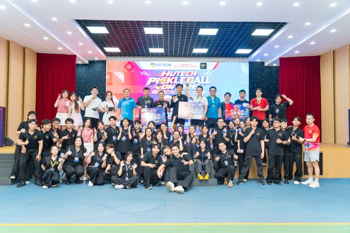 HUTECH Pickleball On Fire 2026 - “sân thực hành” nghề nghiệp của sinh viên Quản trị sự kiện 82