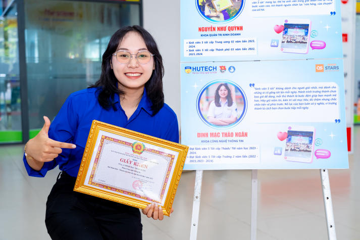 Ngày hội Sinh viên 5 tốt HUTECH năm học 2024 - 2025: Chạm vào hành trình “5 tốt” với không gian triển lãm rèn luyện toàn diện 127