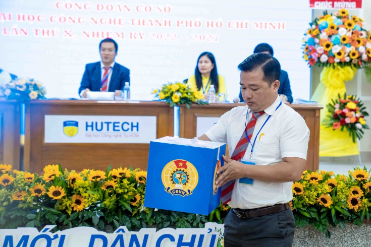 HUTECH tổ chức thành công Đại hội Đại biểu Công đoàn Khóa X, nhiệm kỳ 2022-2027 256