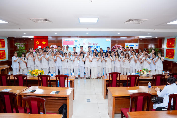 [Video] Lễ khởi động học kỳ bệnh viện: Dấu mốc khởi đầu hành trình thực tập của sinh viên Khoa Điều và Xét nghiệm HUTECH 149