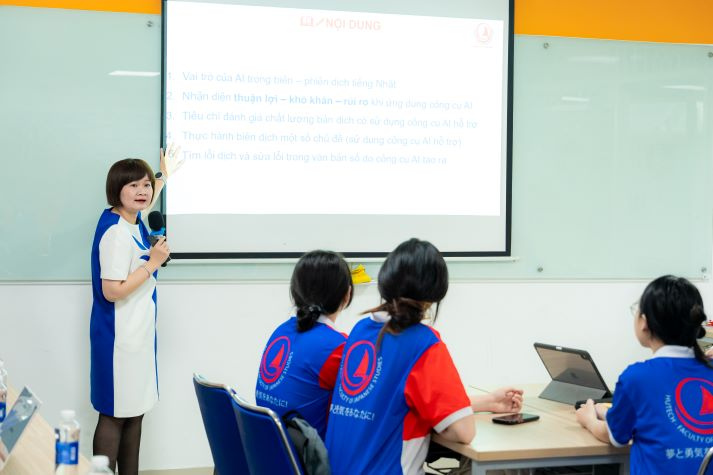 Sinh viên Nhật Bản học nâng tầm kỹ năng biên phiên dịch với sự hỗ trợ đắc lực từ AI 60