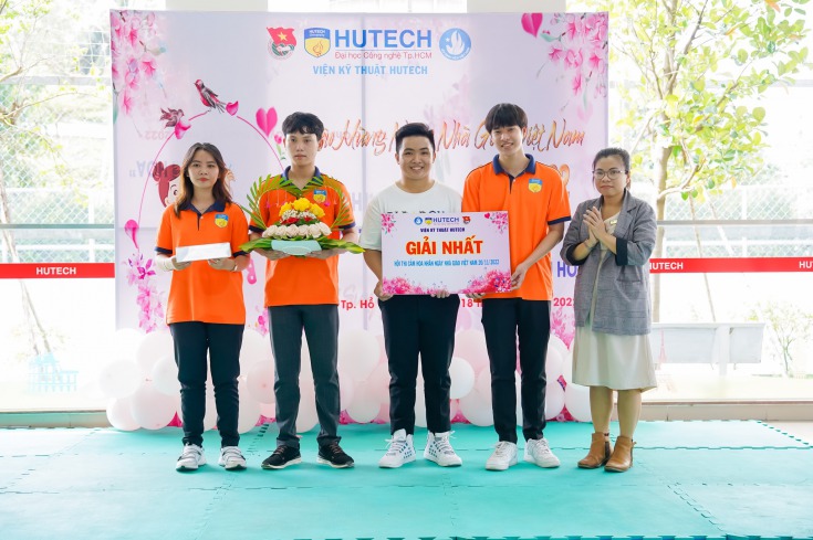 Kết quả chung cuộc của cuộc thi cắm hoa với chủ đề "Tri ân người thầy" HUTECH 1