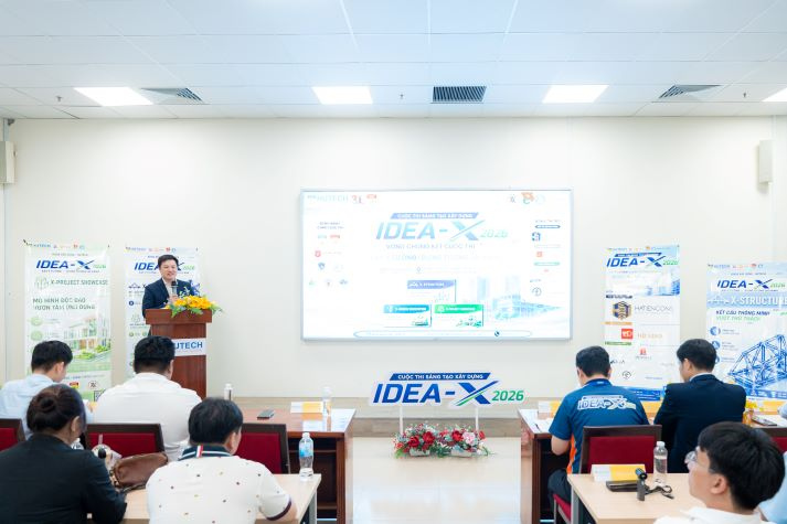 [Video] Hơn 130 thí sinh hội tụ tại IDEA-X 2026 với nhiều giải pháp đổi mới sáng tạo trong xây dựng 264
