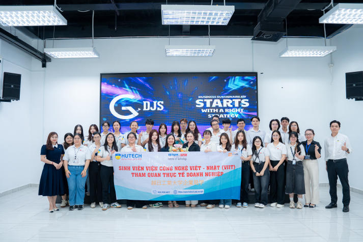 [Video] Tham quan G.DJS, sinh viên VJIT tìm hiểu môi trường làm việc của lĩnh vực truyền thông số 135