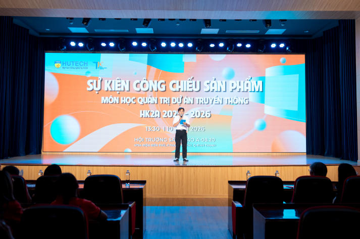 Gần 40 sản phẩm truyền thông của sinh viên Truyền thông đa phương tiện “on air” 7