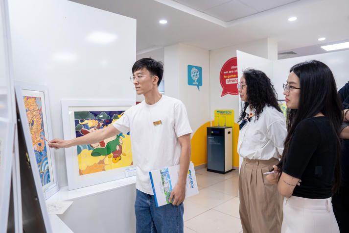 Khi 12 con giáp trở thành ngôn ngữ sáng tạo của sinh viên Thiết kế đồ họa HUTECH 34