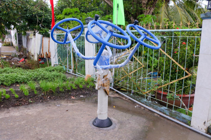Khoa Tài chính - Thương mại bàn giao công trình vì sức khỏe cộng đồng tại tỉnh Vĩnh Long 63