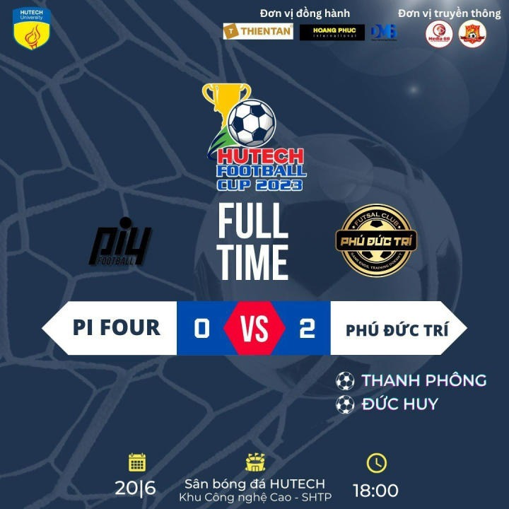 [HUTECH Football Cup 2023] Lộ diện 04 đội mạnh nhất tiến vào vòng Bán kết 124