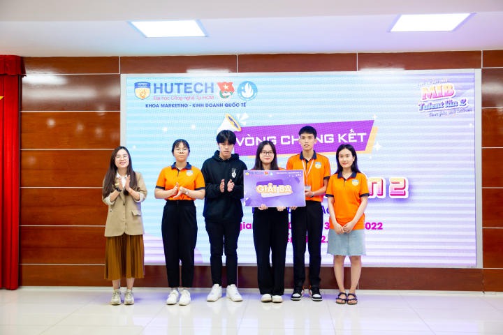 Những thứ hạng cao nhất đã tìm được chủ nhân HUTECH 3