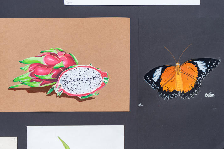 [Video] Triển lãm Hình hoạ tạo hình - Ký hoạ thiên nhiên qua góc nhìn của sinh viên Thiết kế đồ hoạ 70