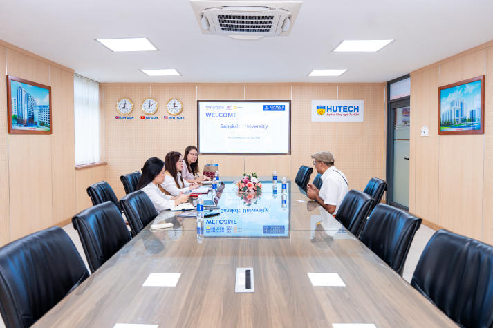 HUTECH làm việc với Sanskriti University (Ấn Độ) thắt chặt hợp tác trong đào tạo và khởi nghiệp sinh viên 8