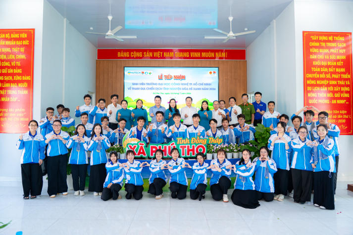 Chiến sĩ Mùa hè xanh HUTECH bắt tay thực hiện các công trình ý nghĩa tại Đồng Tháp và TP.HCM 38