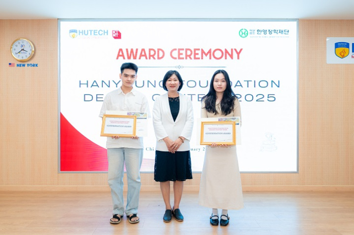 Students of the Faculty of Architecture and Arts win multiple awards at the Hanyoung Foundation Design Contest 2025 203