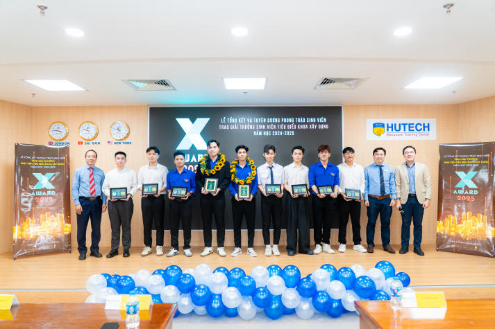 Dấu ấn một năm nỗ lực: Khoa Xây dựng tổng kết phong trào sinh viên và trao giải X-AWARD 2025 86
