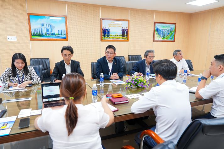 Viện Công nghệ Việt - Nhật tiếp đón và làm việc cùng Công ty Jesco Asia và Toa Kogyo (Nhật Bản) 85