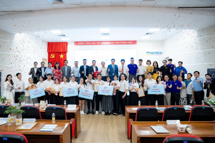 “Cụt yêu đời” Nguyễn Ngọc Nhứt trở thành tân Quán quân HUTECH Startup Wings 2024 188