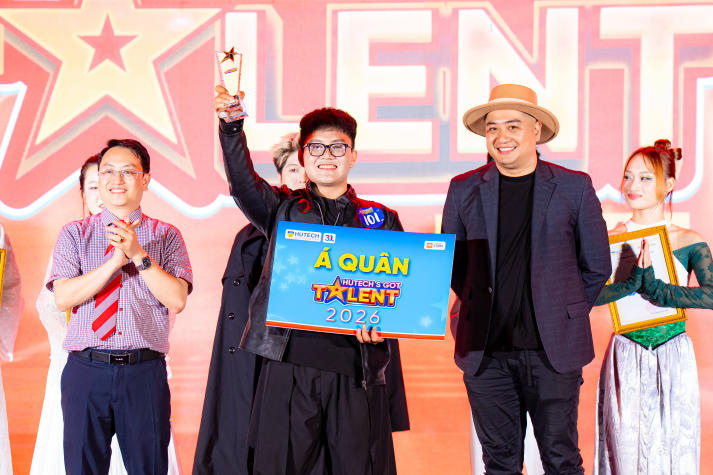 [Ảnh] Những khoảnh khắc vỡ òa cảm xúc tại Chung kết HUTECH’s Got Talent 2026 160