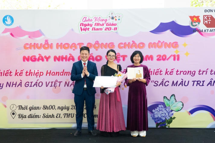 [Ảnh] Thiết kế thiệp handmade sáng tạo, sinh viên Khoa Kiến trúc - Mỹ thuật gởi lòng tri ân đến thầy cô 88