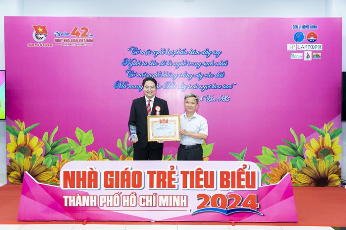 ThS. Nguyễn Thanh Tùng - Nhà giáo trẻ tiêu biểu TP.HCM 2024: Nỗ lực truyền tri thức, phát triển khoa học 21