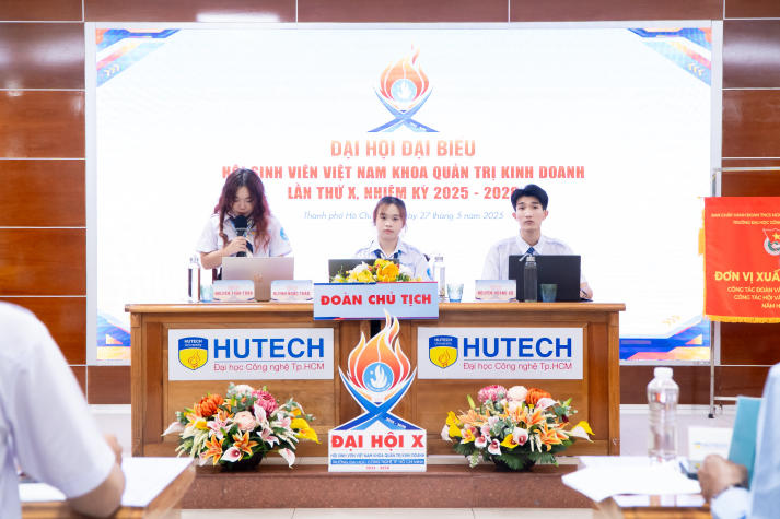 Đại hội Đại biểu Hội Sinh viên Việt Nam khoa Quản trị Kinh doanh: Dấu mốc chuyển mình, tiếp nối hành trình cống hiến 32