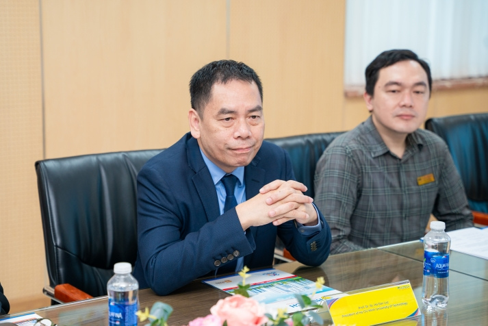 HUTECH signs MoU with Shandong University of Technology, paving the way for a tripartite cooperation model with industry partners 86