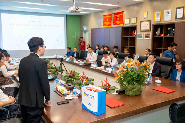 [Video] Khoa Điều dưỡng - Xét nghiệm HUTECH ký kết hợp tác cùng Bệnh viện Gia An 115, tăng cường trải nghiệm thực tiễn cho sinh viên 42