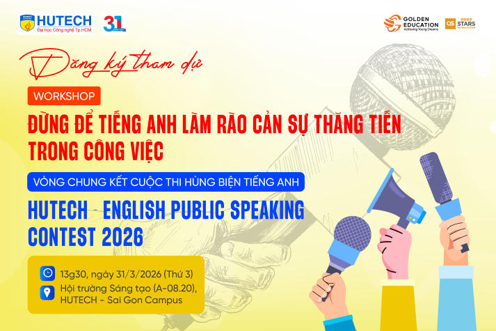 Sẵn sàng tham dự Chung kết Cuộc thi Hùng biện tiếng Anh và Workshop Kỹ năng tiếng Anh vào ngày 31/3 9